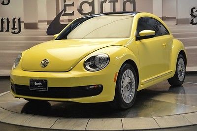Volkswagen : Beetle-New 2.5L w/Sun 2013 volkswagen beetle auto leather heated seats sunroof sat radio