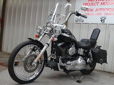 Harley-Davidson : Dyna 2003 harley davidson dyna wide glide fxdwg salvage with extremely light damage