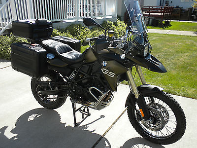 BMW : F-Series BMW F800 GS 2013, Kalamata Olive, Loaded -over $4500 in options - gorgeous