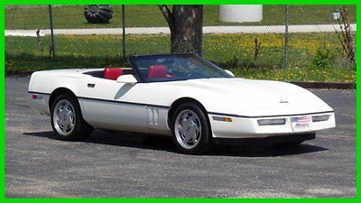 Chevrolet : Corvette ONLY 37,265 ORIGINAL MILES-SEE VIDEO 1988 only 37 265 original miles see video corvette convertible
