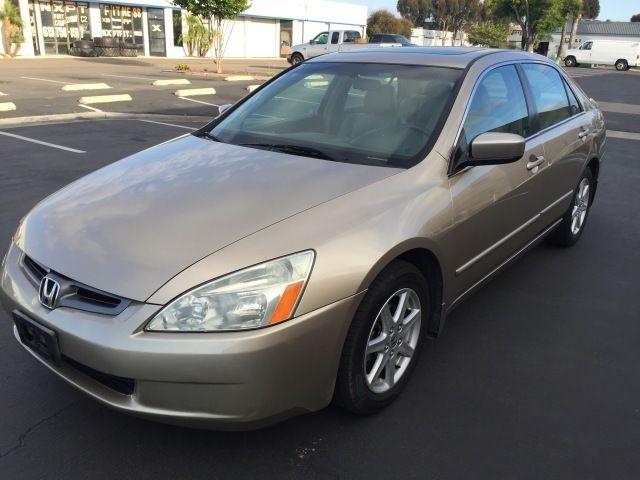 Honda : Accord EX Auto V6 w Clean title Clean carfax Leather Sunroof Excellent condition Alloy Wheels