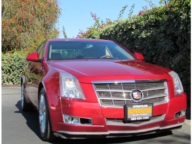 Cadillac : CTS 4dr Sdn RWD Premium Navigation Moon Roof Heated Seats Navigation Leather Burgundy Bose Sound