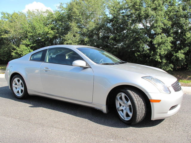 Infiniti : G 2dr Auto 2005 infiniti g 35 coupe one owner from new 61 000 miles