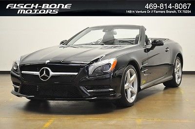 Mercedes-Benz : SL-Class SL550 14 sl 550 sport amg 1 owner loaded w options warranty lease it for less
