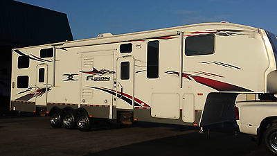 2009 Keystone Fuzion FZ 403 Toy Hauler