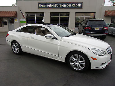 Mercedes-Benz : E-Class E350 Coupe One Owner Excellent Condition Full Service History Panoramic Sunroof Navigation