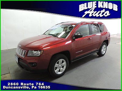Jeep : Compass Sport FWD 2014 sport used 2 l i 4 16 v automatic front wheel drive suv alloys cruise aux port