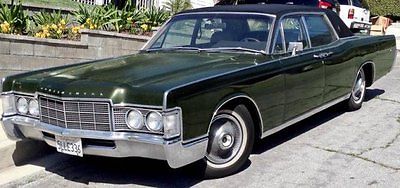 Lincoln : Continental 1969 sedan 55548 miles automatic rwd v 8 leather