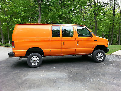 Ford : E-Series Van Cargo Van 2001 ford e 250 quigley 4 x 4 van