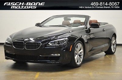 BMW : 6-Series 640i Convertible 640 i convertible premium sound factory warranty lease this for less