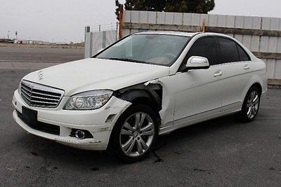 Mercedes-Benz : C-Class C300 4MATIC 2008 mercedes benz c class c 300 4 matic repairable wrecked damaged save project