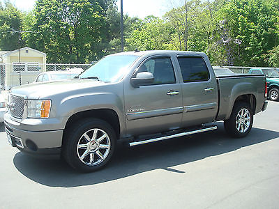 GMC : Sierra 1500 Denali Crew Cab Pickup 4-Door 09 sierra denali crew cab awd flex fuel navigation loaded