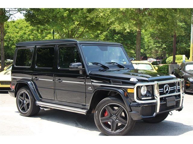Mercedes-Benz : G-Class G63 AMG G63 AMG- WOOD/ LEATHER WHEEL, 1-OWNER, BLIND SPOT INDICATOR, REAR CAM, NAV, WOW!