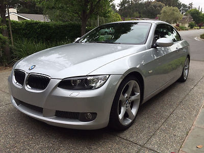 BMW : 3-Series 335i convertible 2009 bmw 335 i convertible silver 30 k miles hard loaded excellent cond