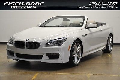 BMW : 6-Series 640i Convertible 13 640 i convertible exec pkg headsupdisplay m sport pkg lease or finance