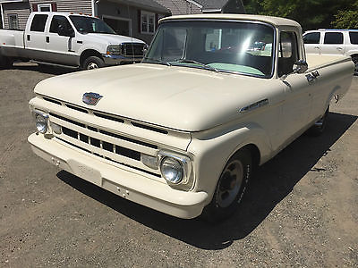 Ford : F-100 Unibody F100 Ford F100 1961 Unibody Factory Air