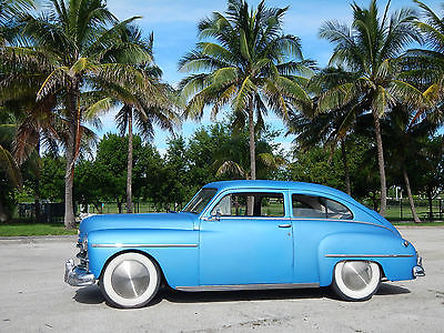 Plymouth : Other blue 1950 plymouth fastback