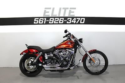 Harley-Davidson : Dyna 2012 harley fxdwg dyna wide glide video 177 a month 103 low miles exhaust