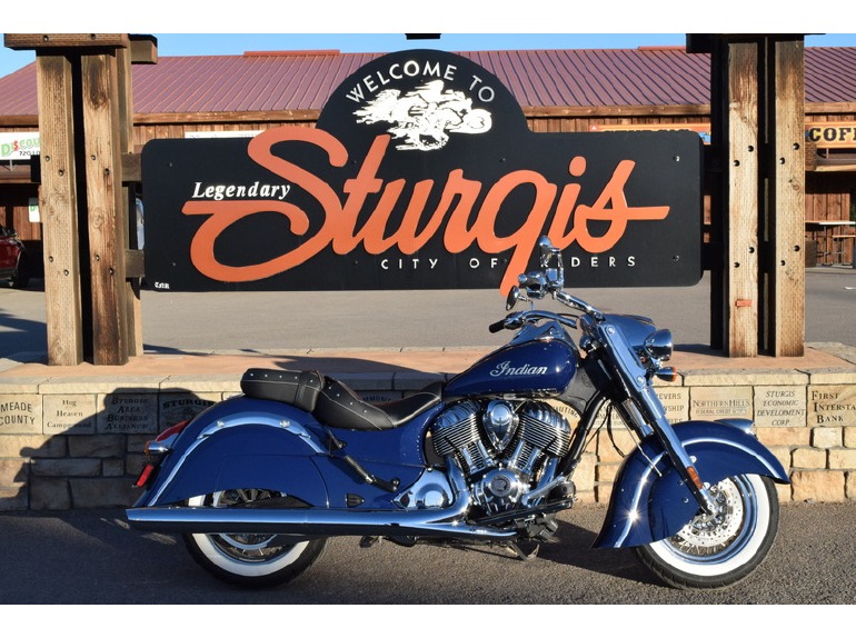 2014 Indian Chief Classic Springfield Blue