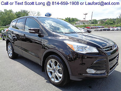 Ford : Escape Contact Internet Dept Call 814-659-1908 2013 escape sel 4 wd kodiak brown heated leather ecoboost 4 x 4 one owner video