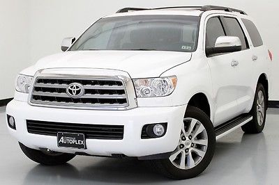 Toyota : Sequoia Limited One Owner 2012 toyota sequoia limited rwd moonroof jbl one owner super white