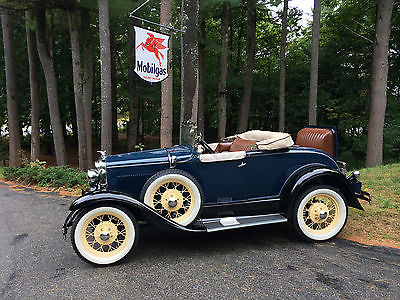 Ford : Model A Deluxe Roadster 1930 ford model a deluxe roadster