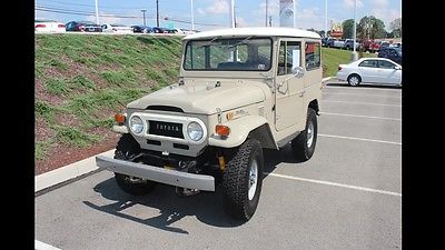 Toyota : Land Cruiser FJ40 1973 toyota land cruiser fj 40 complete restoration absolutely immaculate