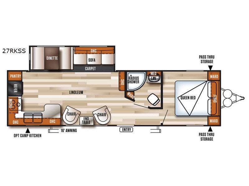 2018 Forest River Rv Salem 27RKSS