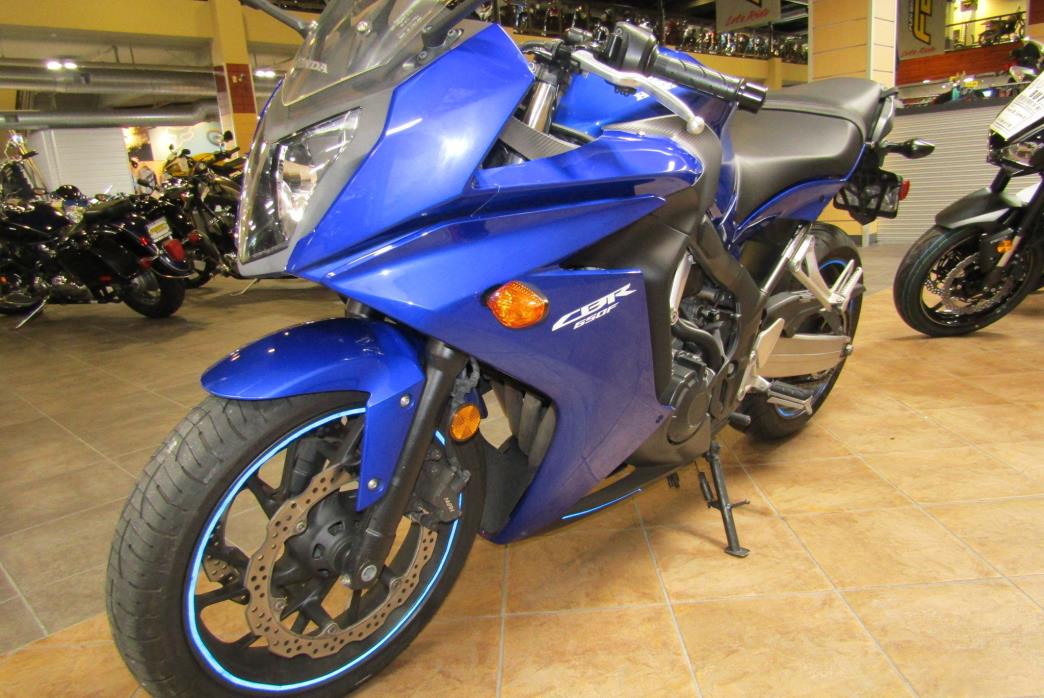 2015 Honda CBR650F BLUE