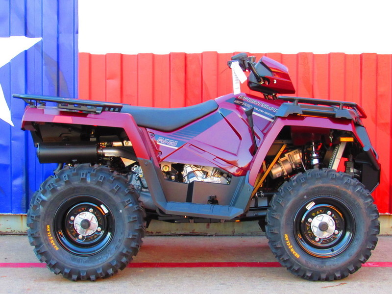 2017 Polaris Sportsman 570 EPS Utility Edition Maroon Metallic