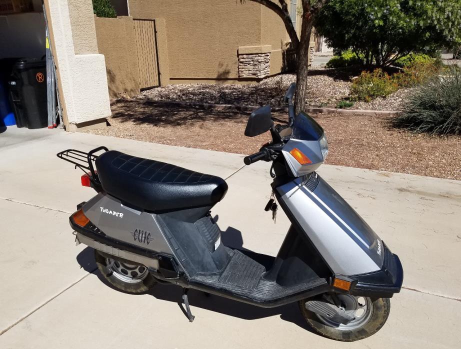 No Reserve: 200-Mile 1992 Honda Elite 80 For Sale On BaT, 48% OFF