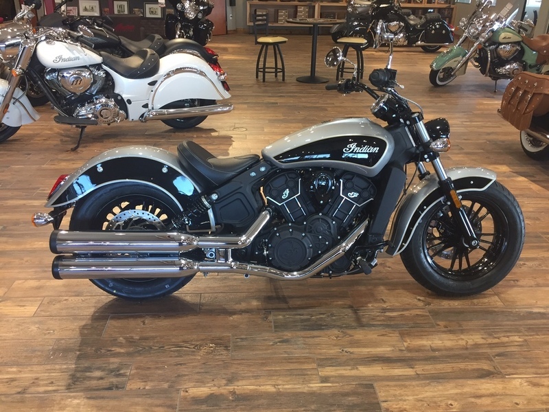 2017 Indian Scout Sixty Silver and Black