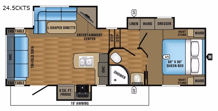 2017 Jayco Eagle HT 24.5CKTS