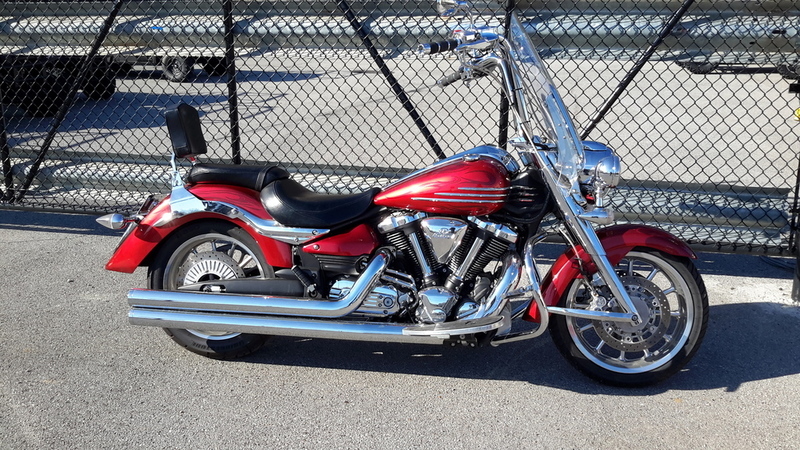 2009 Yamaha Roadliner S Candy Red w/Flames