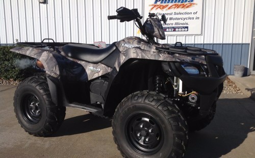 2014 Suzuki King Quad 500 AXI with Plow winch