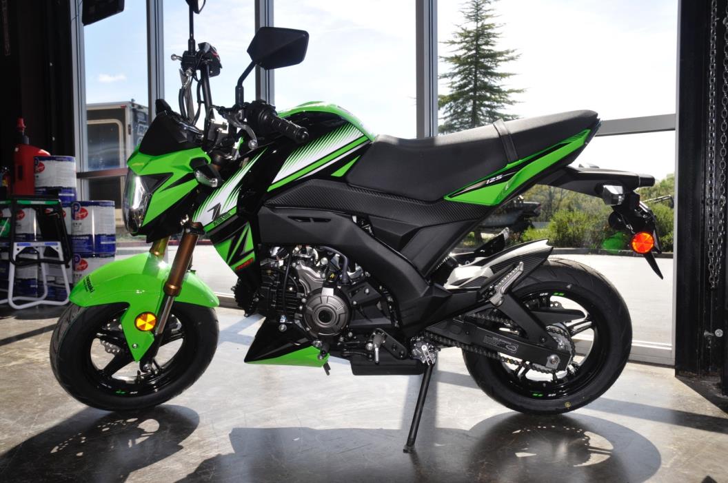 2017 Kawasaki Z125 Pro