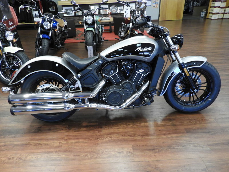 2017 Indian Scout Sixty ABS Star Silver/Thunder Black