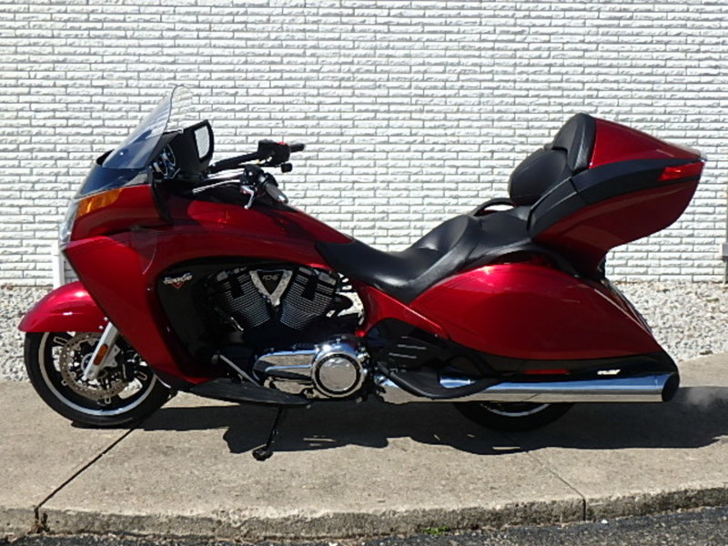 2015 Victory Vision Tour Sunset Red with Black Pinstripe