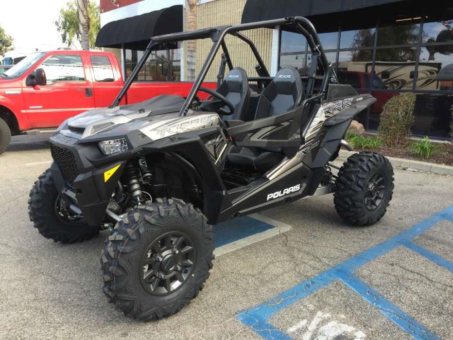 2017 Polaris RZR XP Turbo EPS Titanium Matte Metallic