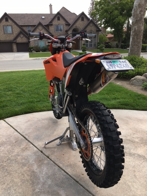 2008 KTM 450 XC-W