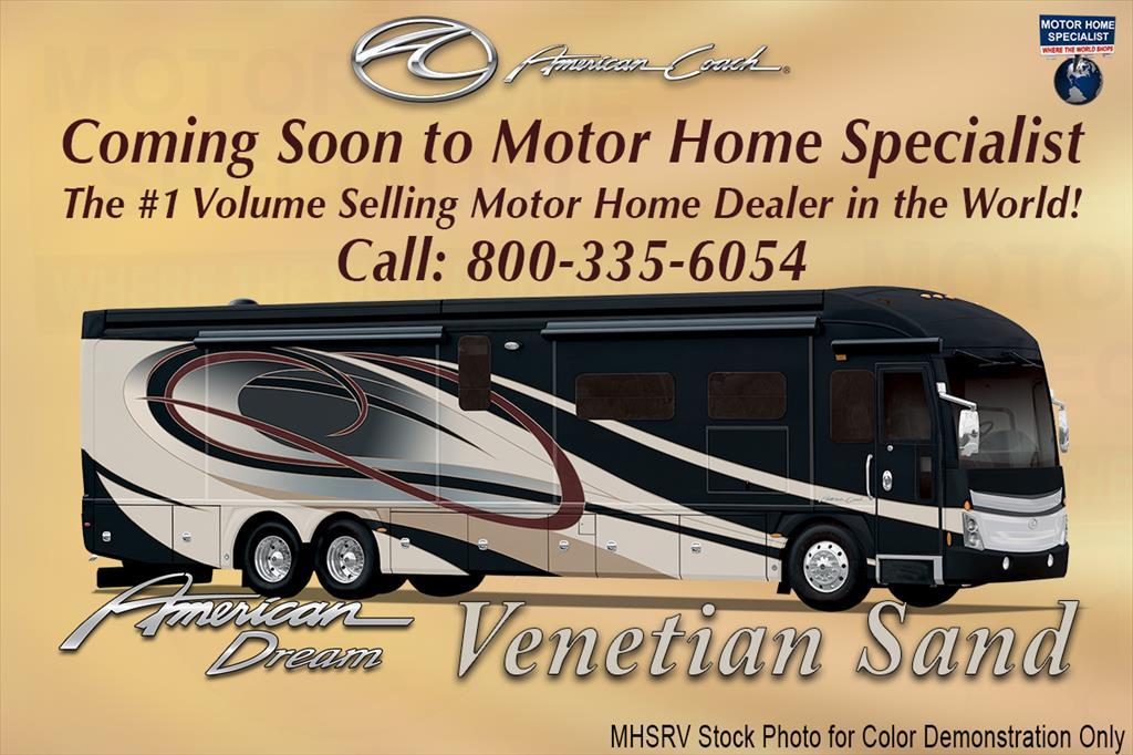 2017 American Coach American Dream 45A 600HP Bath & 1/2 Luxury RV W/Ultra S