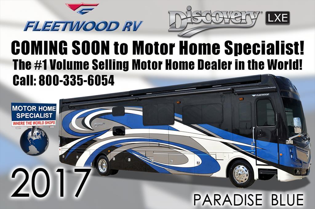2017 Fleetwood Discovery LXE 40G Bunk House RV for Sale @ MHSRV W/OH T