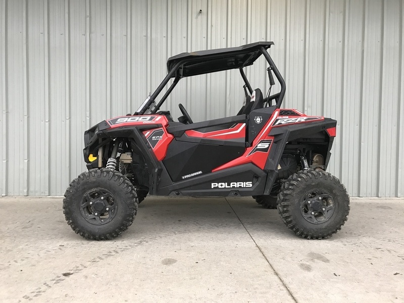 2015 Polaris RZR S 900 EPS Havasu Red Pearl