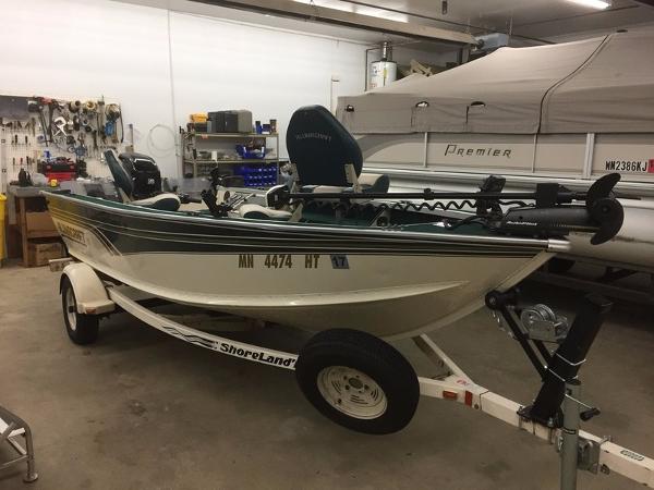 1999 Alumacraft Magnum 165 Tiller