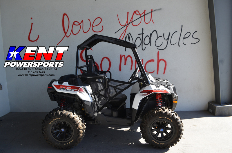 2014 Polaris Sportsman ACE White Lightning