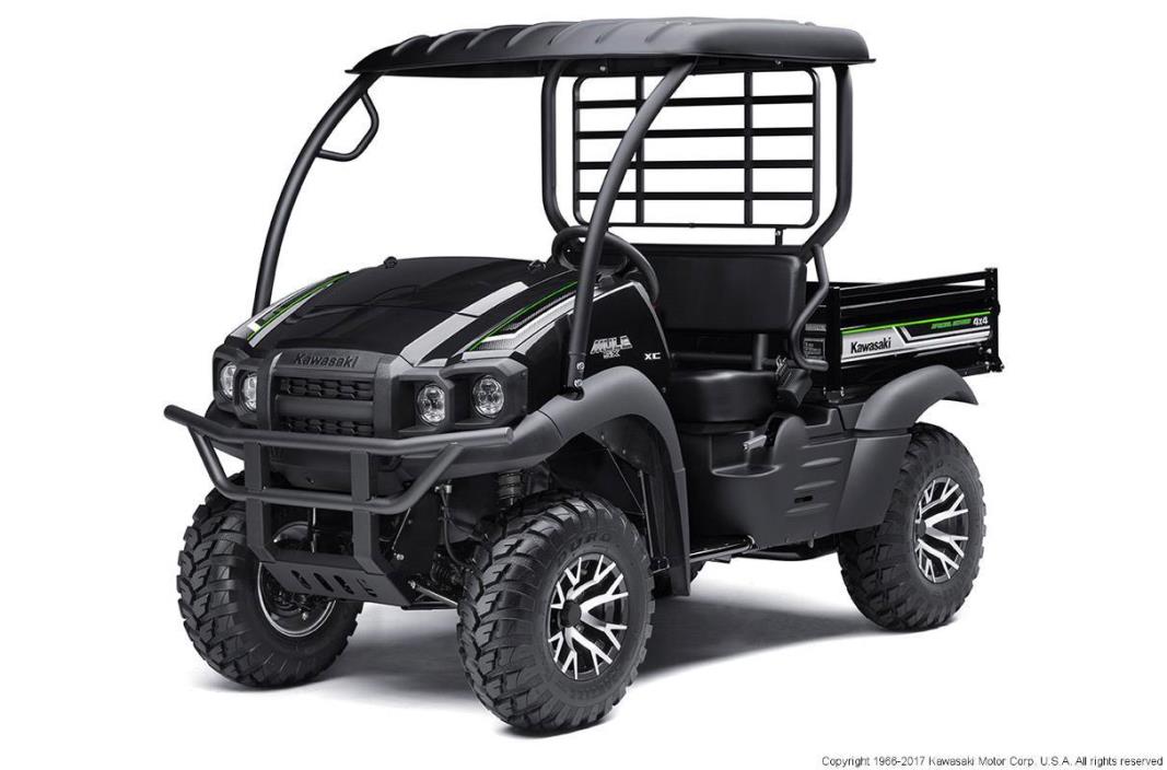 2017 Kawasaki MULE SX 4X4 XC SE