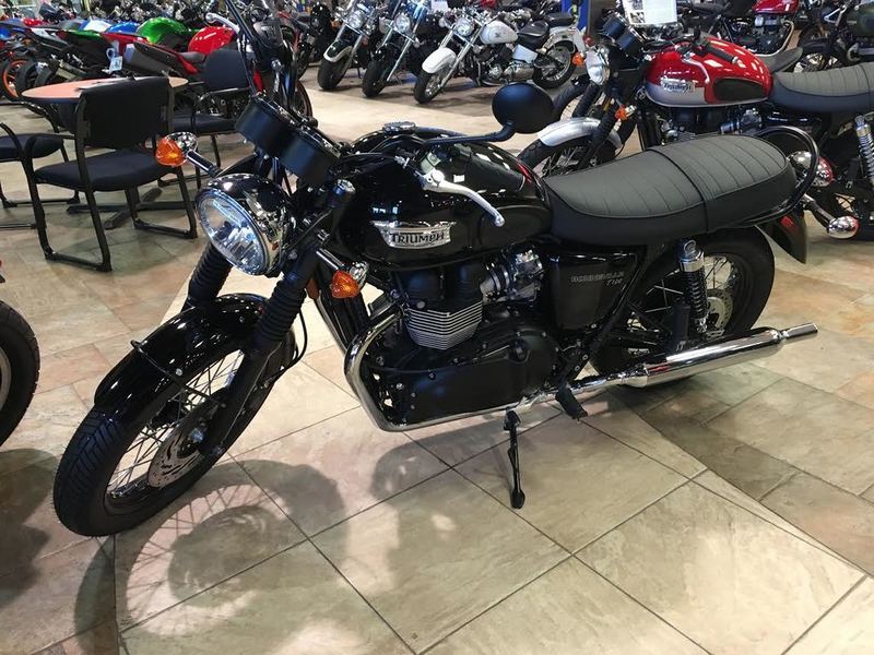 2016 Triumph Bonneville T100 Black