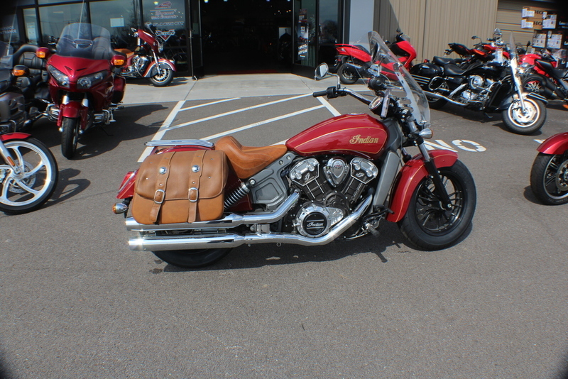 2015 Indian Motorcycle Scout Indian Red