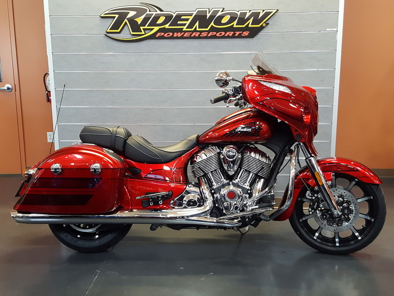 2017 Indian Motorcycle Chieftain Elite Fireglow Red Candy w/ Marble Accents