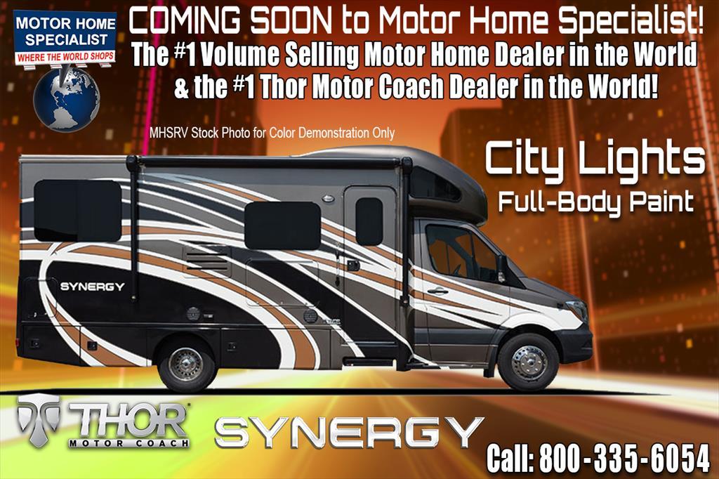 2018 Thor Motor Coach Synergy RB24 Sprinter RV for Sale W/Dsl. Gen & Summit P